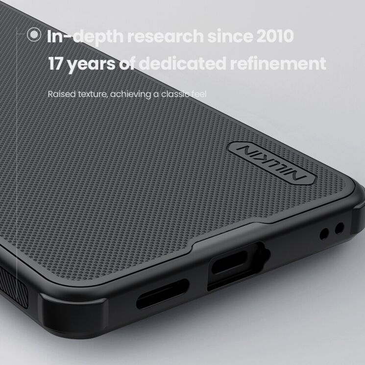 Захисний (PC+TPU) чохол NILLKIN Frosted Shield Pro для Samsung Galaxy S26 - Black: фото 7 з 18