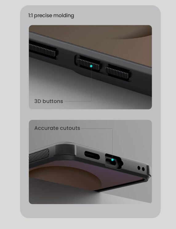 Захисний (PC+TPU) чохол NILLKIN Frosted Shield Pro для Samsung Galaxy S26 - Black: фото 16 з 18