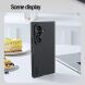 Пластиковый чехол NILLKIN Super Frosted Shield Magnetic (FF) для Samsung Galaxy Fold 8 Ultra - Transparent Black (424071B). Фото 18 из 20