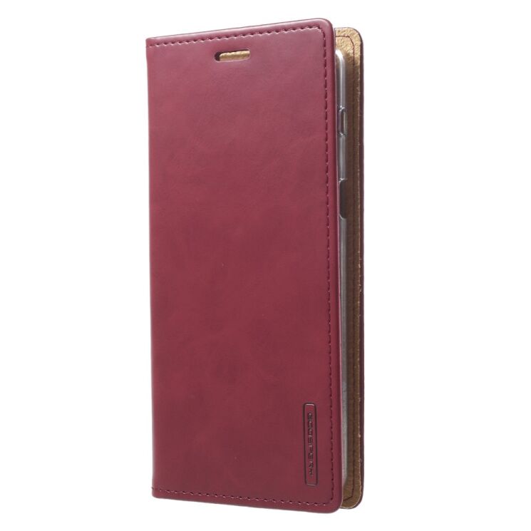 Чехол-книжка MERCURY Classic Flip для Samsung Galaxy A8+ 2018 (A730) - Wine Red: фото 3 из 5