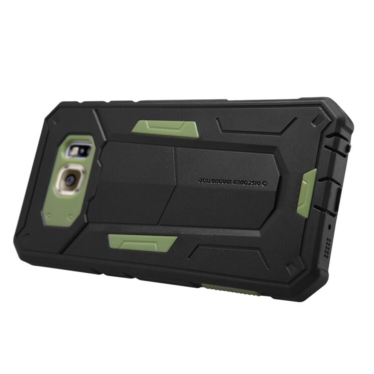 Захисна накладка NILLKIN Defender II Series для Samsung Galaxy S6 (G920) - Green: фото 6 з 14