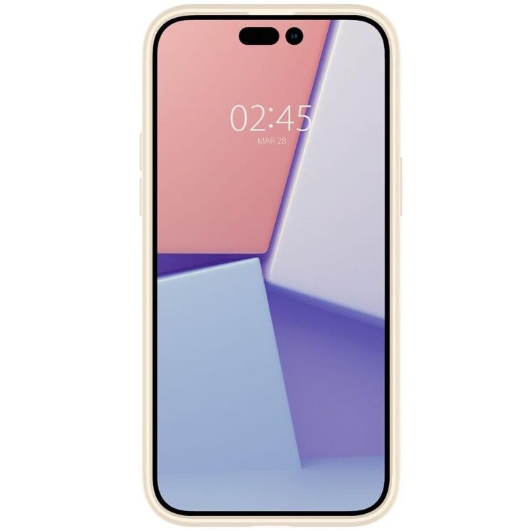 Защитный чехол Spigen (SGP) Crystal Hybrid для Apple iPhone 14 Pro Max - Sand Beige: фото 5 из 7