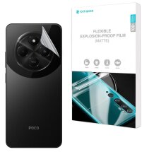 Антибликовая пленка на заднюю панель RockSpace Explosion-Proof Matte Poco C75: фото 1 из 9