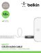 AUX-кабель Belkin MIXIT Coiled (1.8m) - White (896316W). Фото 5 з 5