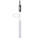 AUX-кабель Belkin MIXIT Coiled (1.8m) - White (896316W). Фото 2 з 5