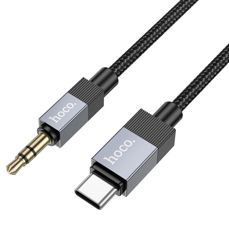 AUX-кабель Hoco UPA32B Type-C to 3.5mm (1m) - Black: фото 3 из 7