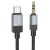 AUX-кабель Hoco UPA32B Type-C to 3.5mm (1m) - Black: фото 1 из 7