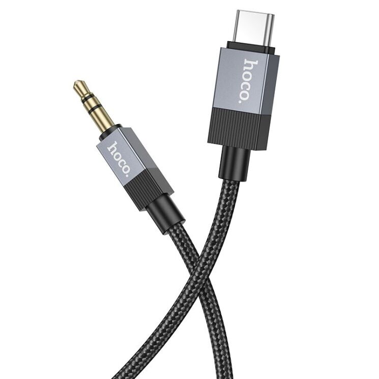 AUX-кабель Hoco UPA32B Type-C to 3.5mm (1m) - Black: фото 2 из 7