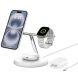 Беспроводное зарядное устройство Belkin Boost Charge Pro 3 in 1 15W (WIZ009ttWH-APL) - White (958293W). Фото 5 из 10