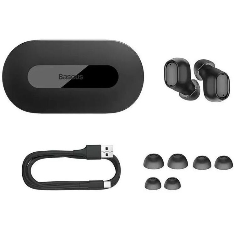 Беспроводные наушники Baseus EZ10 (A00054300116-Z1) - Black: фото 6 из 26