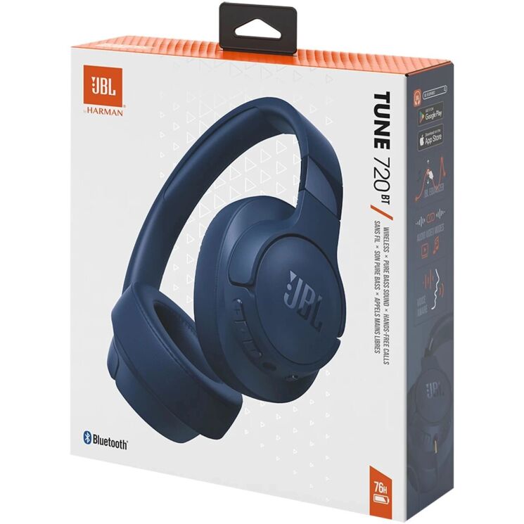 Беспроводные наушники JBL Tune 720 BT (JBLT720BTBLU) - Blue: фото 9 из 9