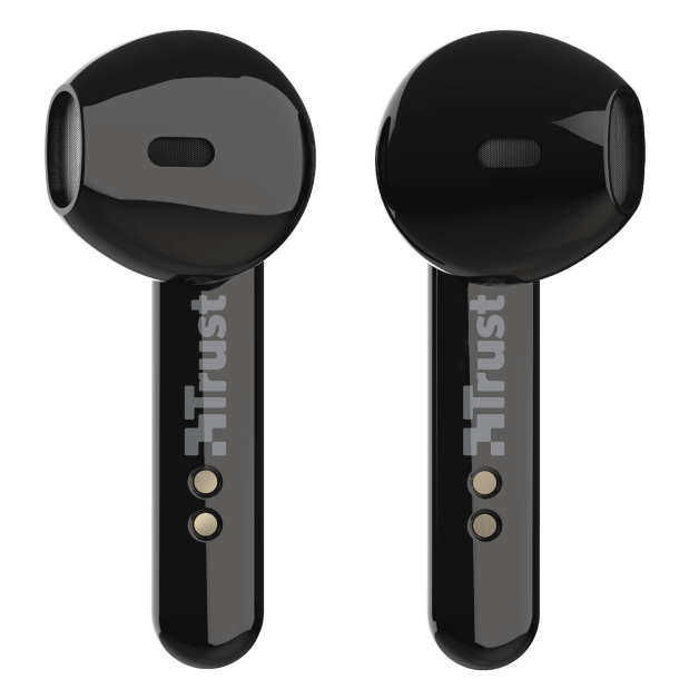 Беспроводные наушники Trust Primo Touch True Wireless - Black: фото 2 из 9