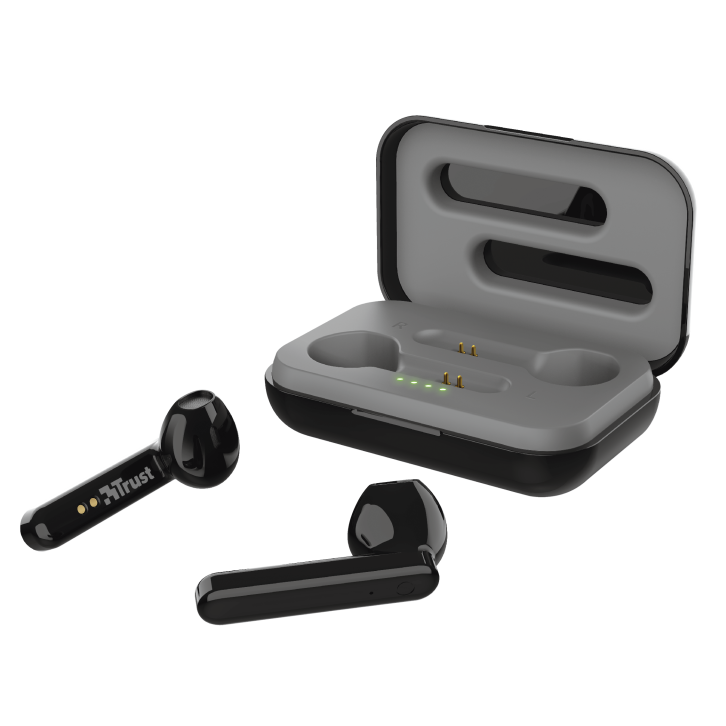 Беспроводные наушники Trust Primo Touch True Wireless - Black: фото 6 из 9