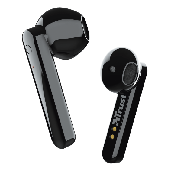 Беспроводные наушники Trust Primo Touch True Wireless - Black: фото 5 из 9