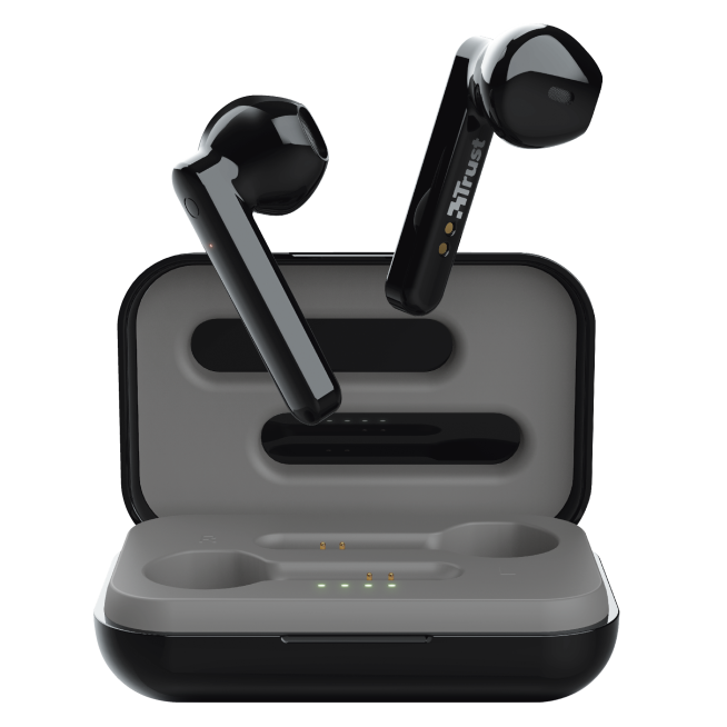 Беспроводные наушники Trust Primo Touch True Wireless - Black: фото 1 из 9