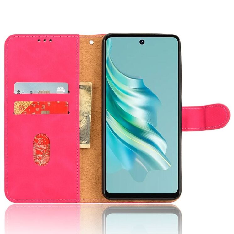 Чехол Deexe Classic Wallet для TECNO Spark 20 - Red: фото 2 из 6