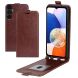 Чехол Deexe Flip Case для Samsung Galaxy M14 (M146) - Brown (322940Z). Фото 1 из 7