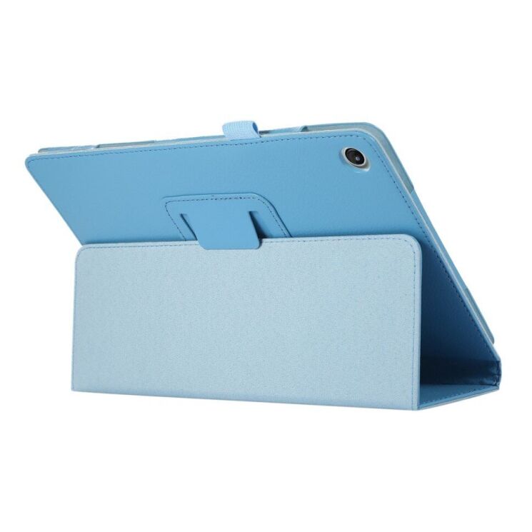Чехол Deexe Folder Style для Lenovo Tab M10 Plus (Gen 3) TB125/128 / Xiaoxin Pad 2022 - Baby Blue: фото 4 из 4