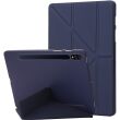 Чехол Deexe Origami Series для Samsung Galaxy Tab S9 Plus (X810/816) - Dark Blue (332833DB)