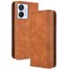 Чехол Deexe Retro Style для Blackview Color 8 / Oscal Modern 8 - Brown (378002Z). Фото 1 из 7