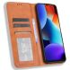 Чехол Deexe Retro Style для Blackview Color 8 / Oscal Modern 8 - Brown (378002Z). Фото 2 из 7