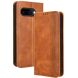 Чехол Deexe Retro Style для Google Pixel 9a - Brown (375402Z). Фото 1 из 7
