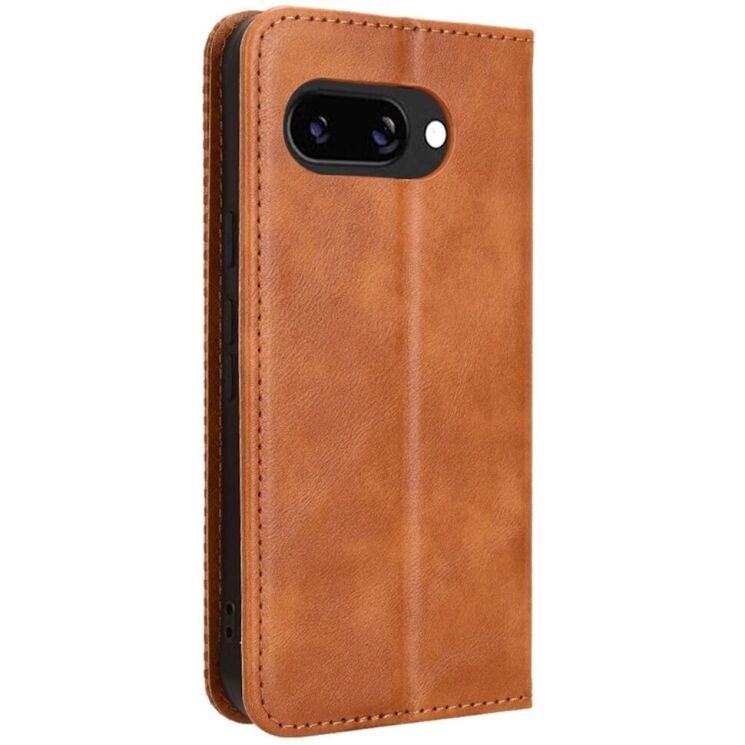 Чехол Deexe Retro Style для Google Pixel 9a - Brown: фото 6 из 7
