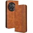 Чехол Deexe Retro Style для OnePlus 12R / Ace 3 - Brown (346605Z)