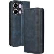 Чохол Deexe Retro Style для OPPO Reno 14 5G - Blue (388402L)