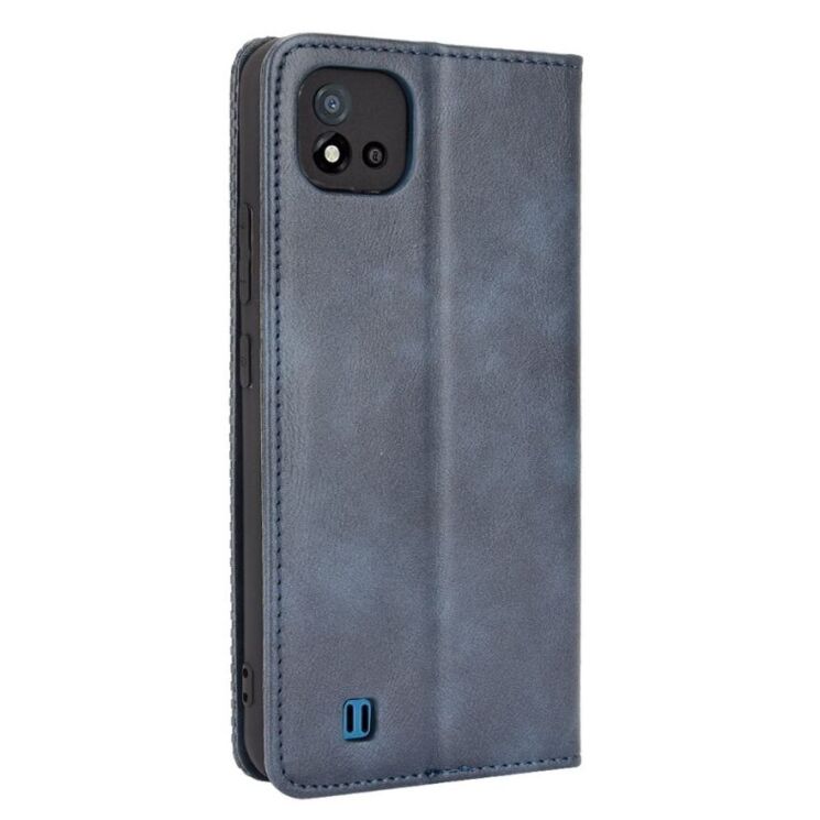 Чехол Deexe Retro Style для Realme C11 2021 - Blue: фото 6 из 12