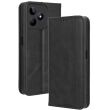 Чохол Deexe Retro Style для Realme C53 / C51 / Note 50 - Black (338601B)