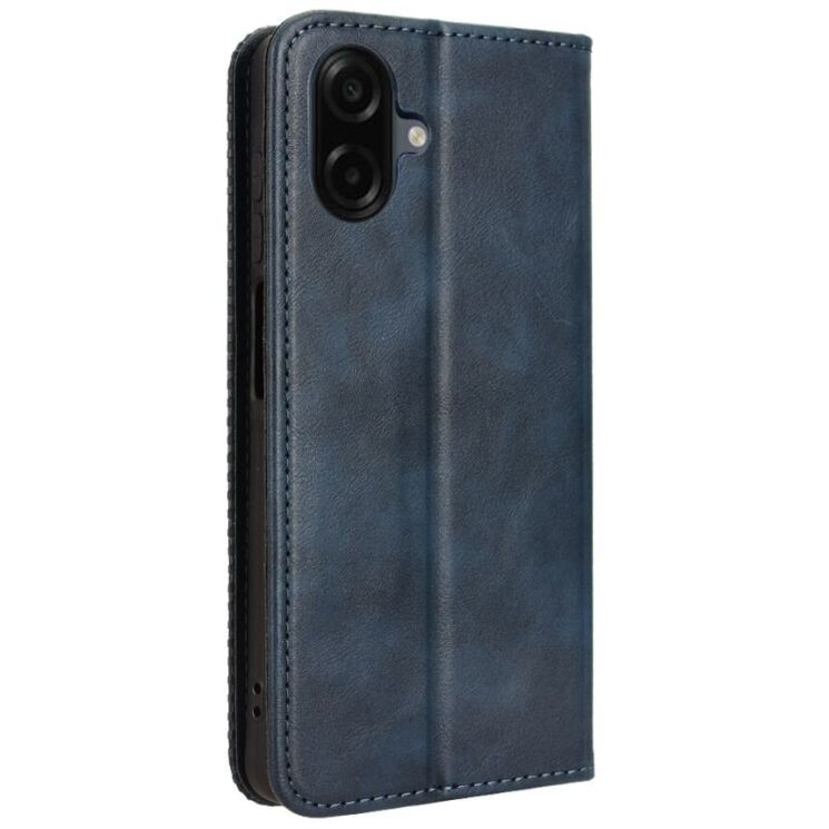 Чехол Deexe Retro Style для Samsung Galaxy A07 (A075) - Blue: фото 8 из 18