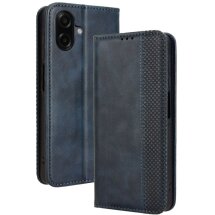 Чехол Deexe Retro Style для Samsung Galaxy A07 (A075) - Blue: фото 1 из 18