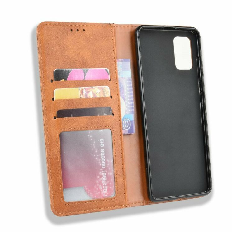Чохол Deexe Retro Style для Samsung Galaxy S20 Ultra (G988) - Brown: фото 5 з 13