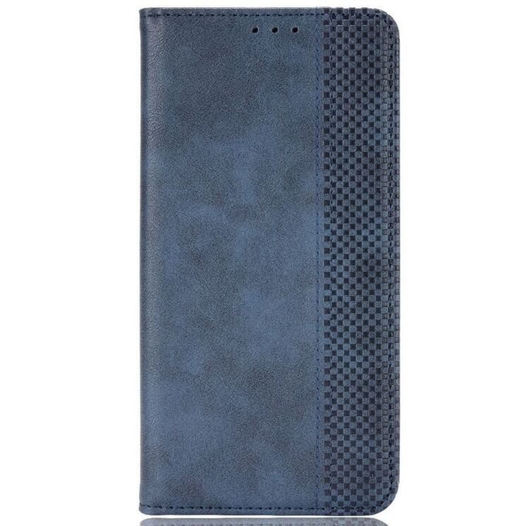 Чехол Deexe Retro Style для Samsung Galaxy S21 FE (G990) - Blue: фото 3 из 11
