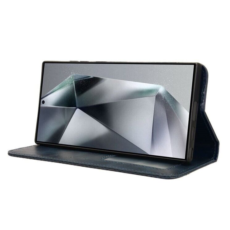 Чехол Deexe Retro Style для Samsung Galaxy S23 Ultra (S918) - Blue: фото 3 из 7