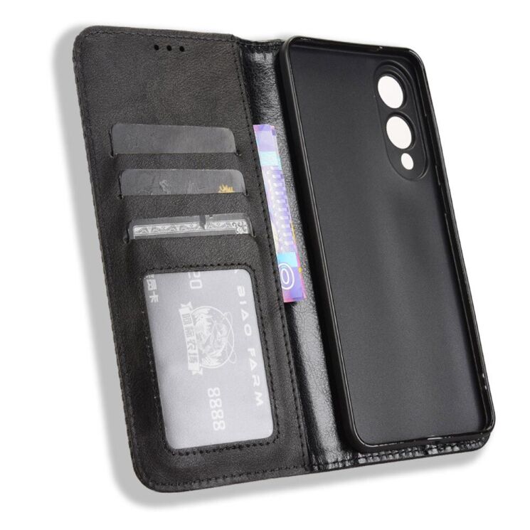 Чохол Deexe Retro Style для Samsung Galaxy S25 Edge (S937) - Black: фото 2 з 7