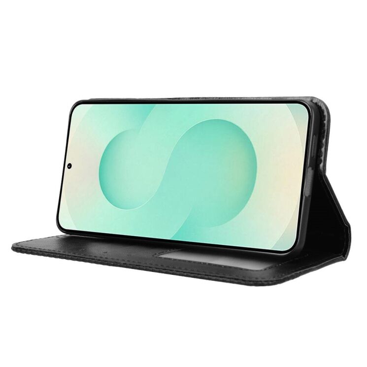 Чохол Deexe Retro Style для Samsung Galaxy S25 Edge (S937) - Black: фото 4 з 7