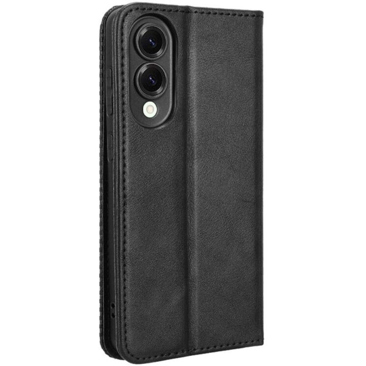 Чохол Deexe Retro Style для Samsung Galaxy S25 Edge (S937) - Black: фото 6 з 7