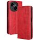Чехол Deexe Retro Style для TECNO Spark Go 1 - Red (361801R). Фото 1 из 7