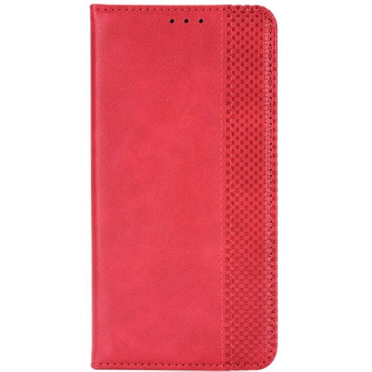 Чехол Deexe Retro Style для TECNO Spark Go 1 - Red: фото 5 из 7