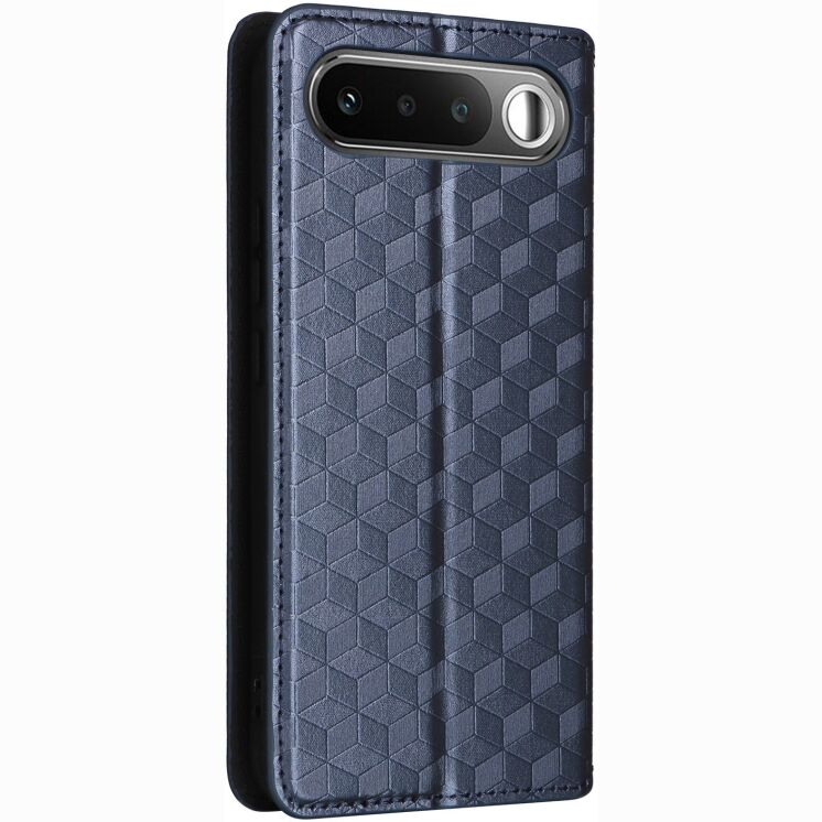 Чохол Deexe Rhombus Book для Realme 16 - Blue: фото 7 з 9