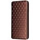 Чохол Deexe Rhombus Book для Realme C71 - Brown (384900Z). Фото 5 з 6