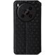 Чехол Deexe Rhombus Book для ZTE Nubia V70 Max - Black (381200B). Фото 7 из 10