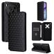 Чехол Deexe Rhombus Book для ZTE Nubia V70 Max - Black (381200B). Фото 8 из 10