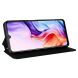 Чехол Deexe Rhombus Book для ZTE Nubia V70 Max - Black (381200B). Фото 4 из 10
