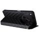 Чехол Deexe Rhombus Book для ZTE Nubia V70 Max - Black (381200B). Фото 5 из 10