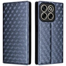 Чехол Deexe Rhombus Book для ZTE Nubia V70 - Blue: фото 1 из 7