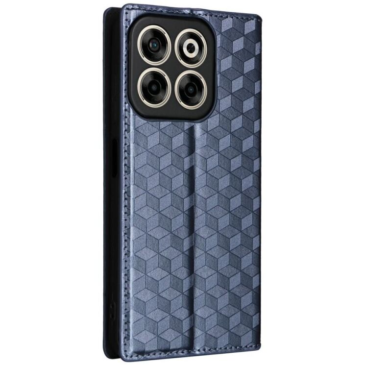 Чехол Deexe Rhombus Book для ZTE Nubia V70 - Blue: фото 7 из 7