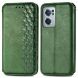 Чехол Deexe Rhombus Wallet для OnePlus Nord CE 2 - Green (297130G). Фото 1 из 8